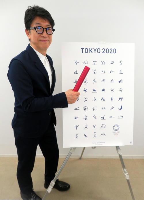 東京五輪ピクトグラムデザイナー廣村正彰氏