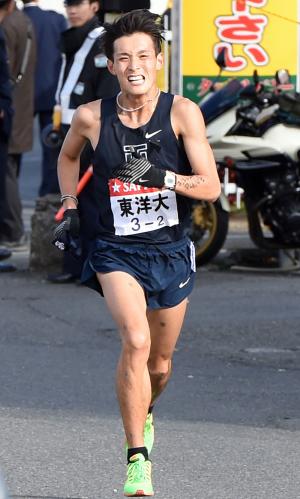 東洋大時代の服部勇馬（写真は２０１６年１月２日）