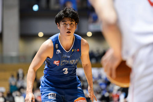 今季から島根に加入した安藤誓哉（Bリーグ提供）